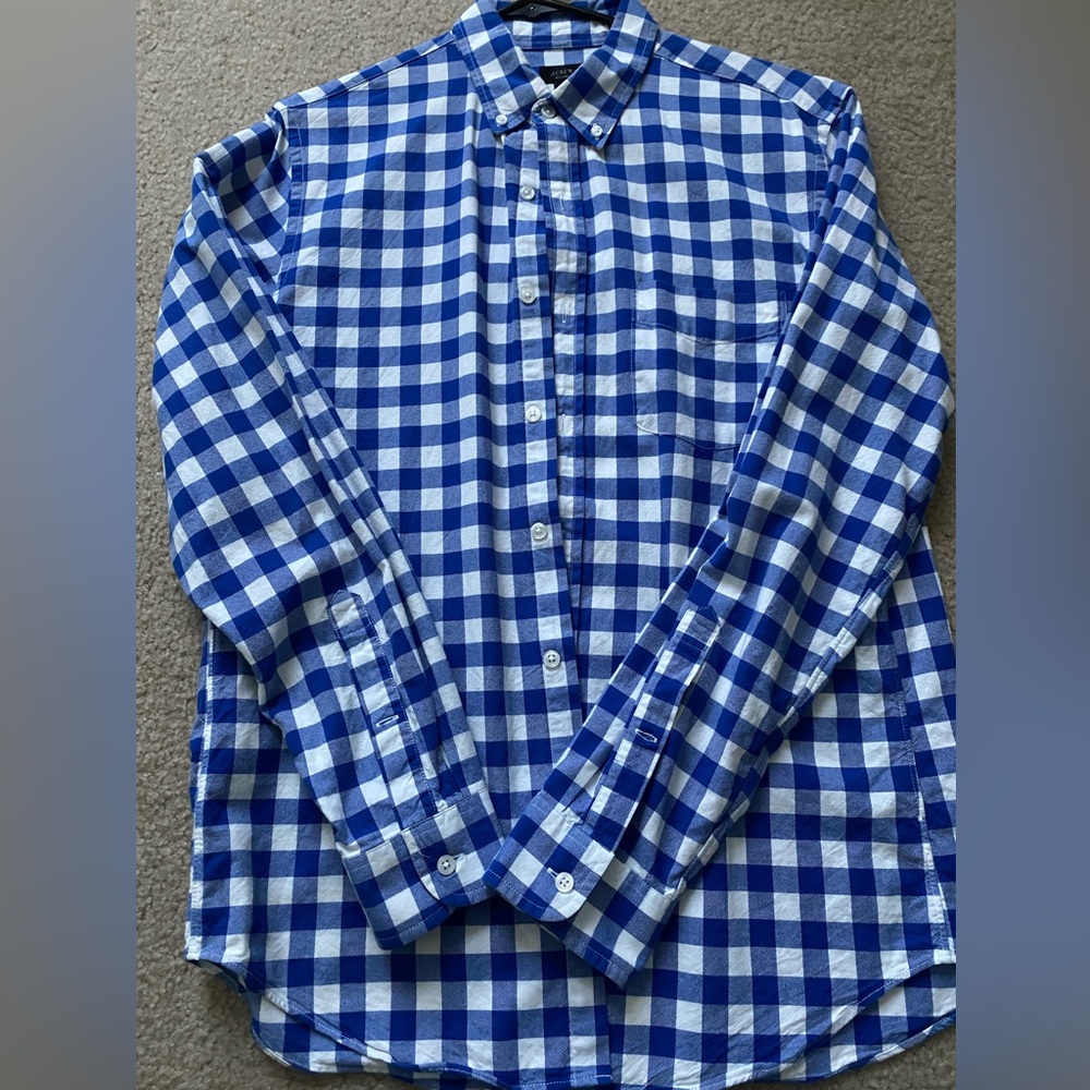 J Crew Oxford Flannel